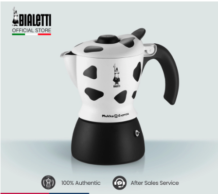 Bialetti - Set Mini Express Induction 2tz Black + 2 Cups